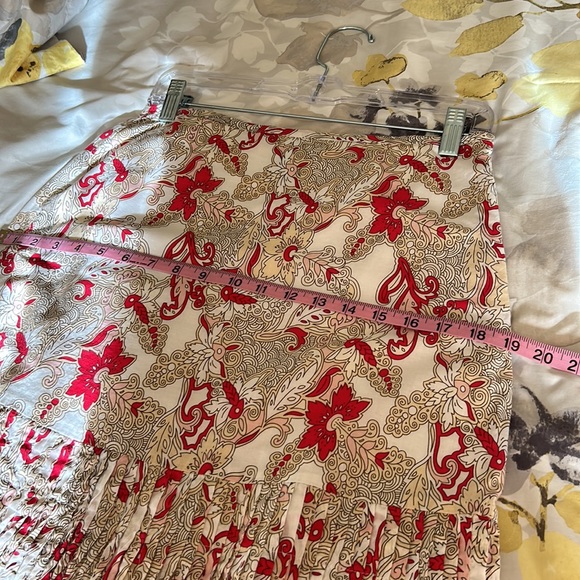 APOSTROPHE | FLORAL SKIRT | SIZE 4 | 100% COTTON - Picture 5 of 8